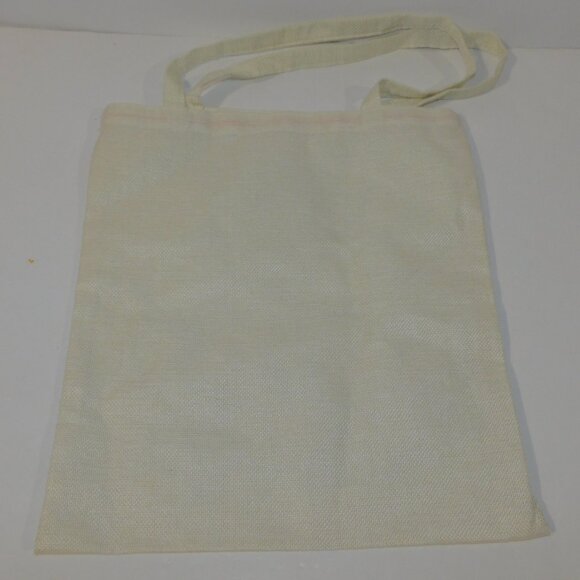 Little Miss Vegan For the Animals Graphic Tote Bag 13" x 14.5" - Picture 3 of 4